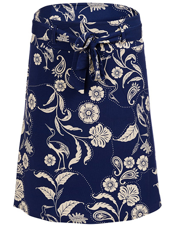 Rok Denim Birds Of Paisley Blue