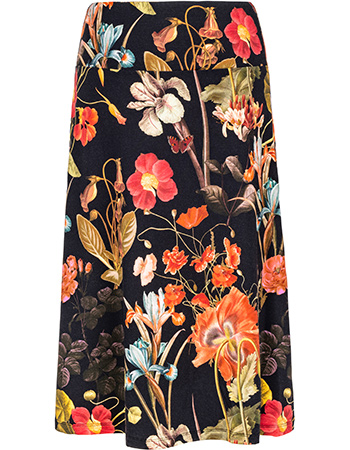 Rok Claudia Autumn Garden Multi Black