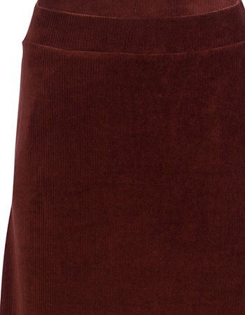 Rok Holly Rib Velour Chocolate detail