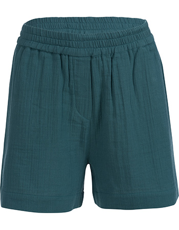 Short Megan Crinkle Petrol