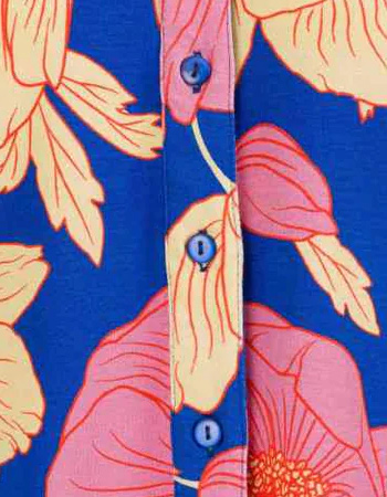 Blouse Lena Poppy Love detail