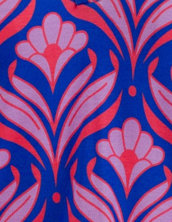Top Suzy Big Barock Berry Blue detail