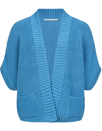 Kimono Vest  Blue Sea