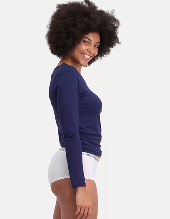 Longsleeve Lara Bamboe 2 Pack Navy