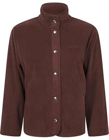 Jacket Fleece Deep Mahogany