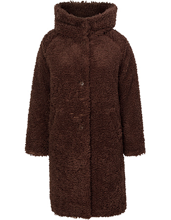 Jas Lang Faux Fur Chestnut