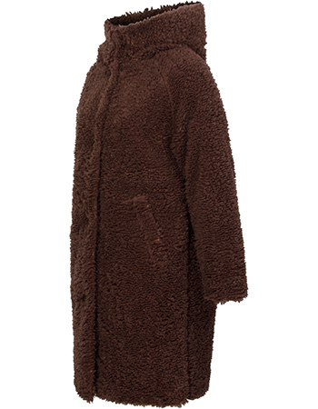 Jas Lang Faux Fur Chestnut detail