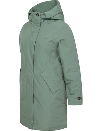 Parka Mona Padded Jade detail
