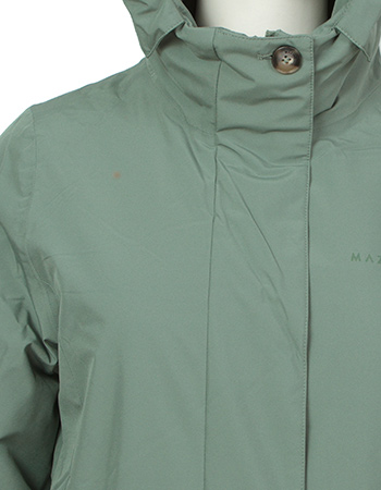 Parka Mona Padded Jade detail