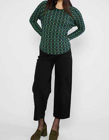 Longsleeve Autumn Wings Green