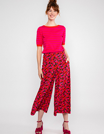 vrolijke en kleurrijke pantalon van Blutsgeschwister