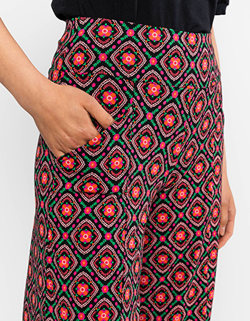 Losvallende pantalon van Blutsgeschwister