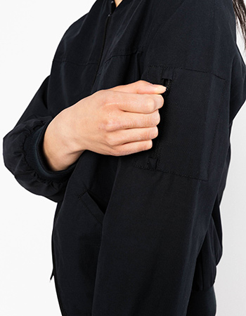 Zwarte bomberjas van Blutsgeschwister