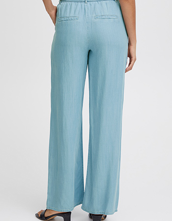 Pantalon Lana Wide Ligth Blue Denim