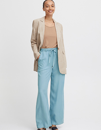 Pantalon Lana Wide Ligth Blue Denim