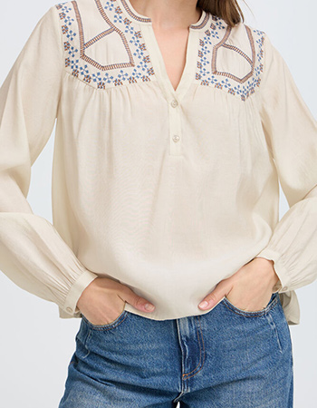 tijdloze blouse van b. young