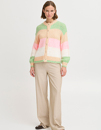 Cardigan Byonero Striped Roseate Spoonbill Mix