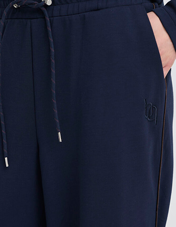 donkerblauwe joggingsbroek