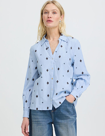 blouse van reststof