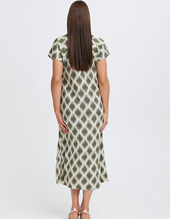 luchtige lange maxi jurk