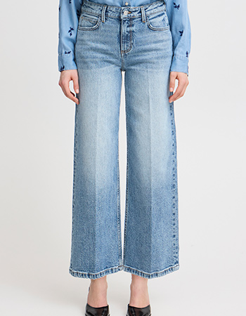 Jeans Bykyjla Mid Blue Denim