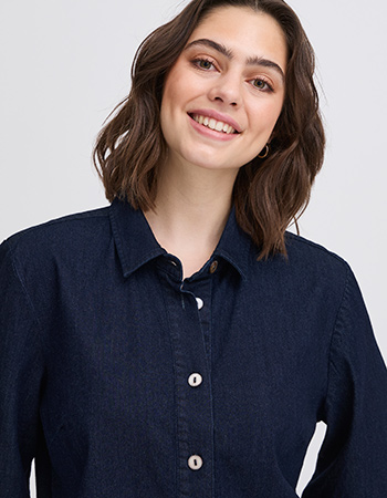 Blouse Short Chigago  Denim