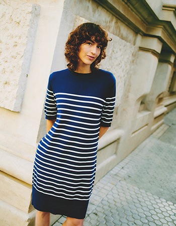 Jurk Bymmorla Medieval Blue Mix