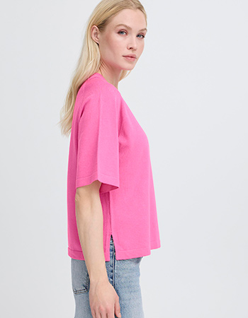 Lichte zomerse knit met comfortabel draaggevoel.