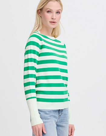 Fijngebreide trui voor een bewuste en tijdloze garderobe.