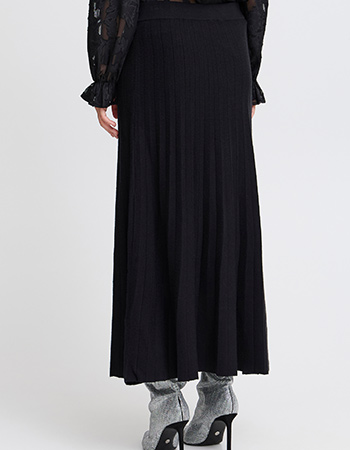 Rok Lang Bymarlin Plisse Zwart