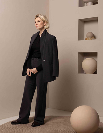 Pantalon Lola Wide Leg Zwart