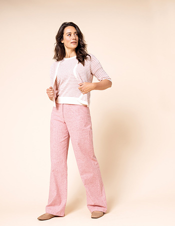 Pantalon Lola Wide Leg Rosewater