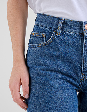 Jeans Berlin Flare Mid Blue