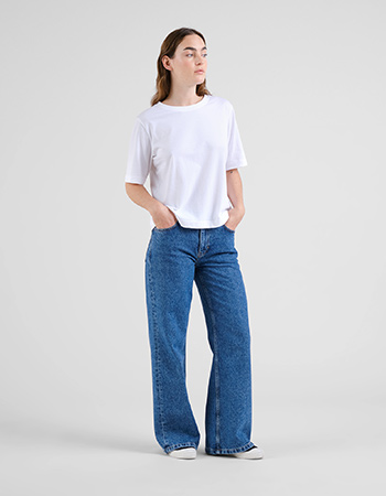 Jeans Berlin Flare Mid Blue