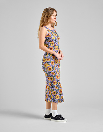 biologische lange jurk van dedicated