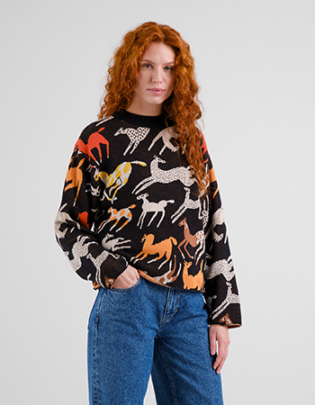 Duurzame trui van Dedicated, gemaakt van 100% biologisch katoen.