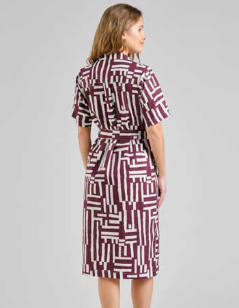 jurk orrefor van biologisch katoen