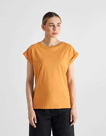 T-shirt Visby Base Amber Gold