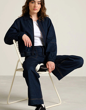 spijkerjas biologisch katoen