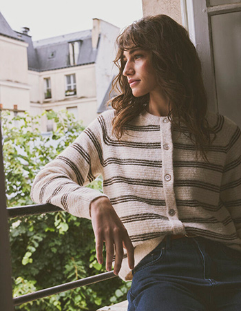 wollen cardigan