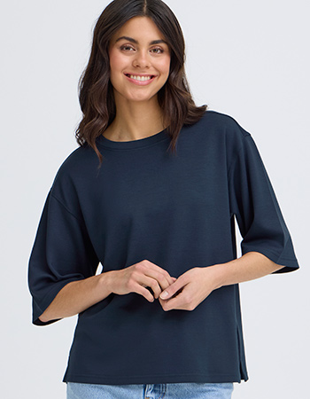 Tijdloos Fransa shirt met relaxte pasvorm.