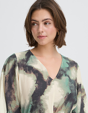 Stijlvolle maxi jurk van duurzame viscose, perfect voor warme dagen.