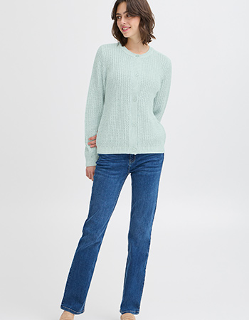 Cardigan Frerni Aquifer Melange