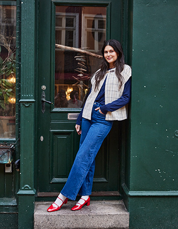 Jeans Frover Hanna Mid Blue Denim