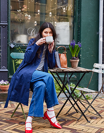 Jeans Frover Hanna Mid Blue Denim