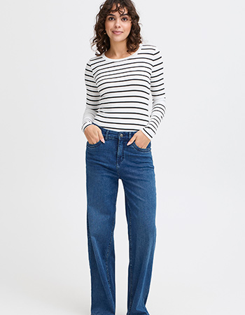 Jeans Frover Hanna Mid Blue Denim