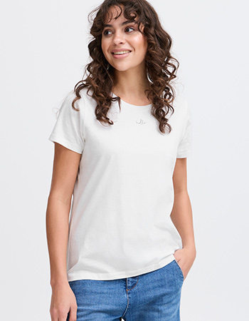 T-shirt Frtima Blanc De Blanc Mix