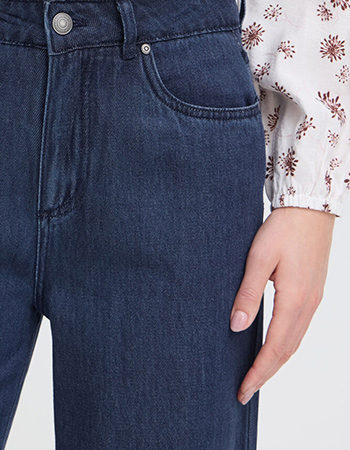 5 pocket jeans met mooie pasvorm