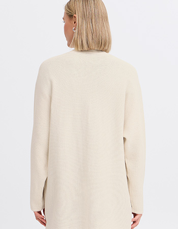 Vest Lang Frinja Whisper White