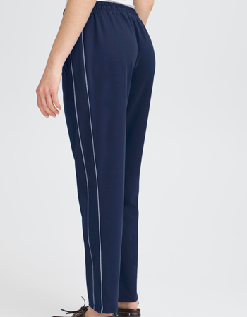Pantalon Nola Grey Stripe Dark Blue